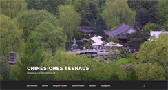 Desktop Screenshot of china-teehaus.de